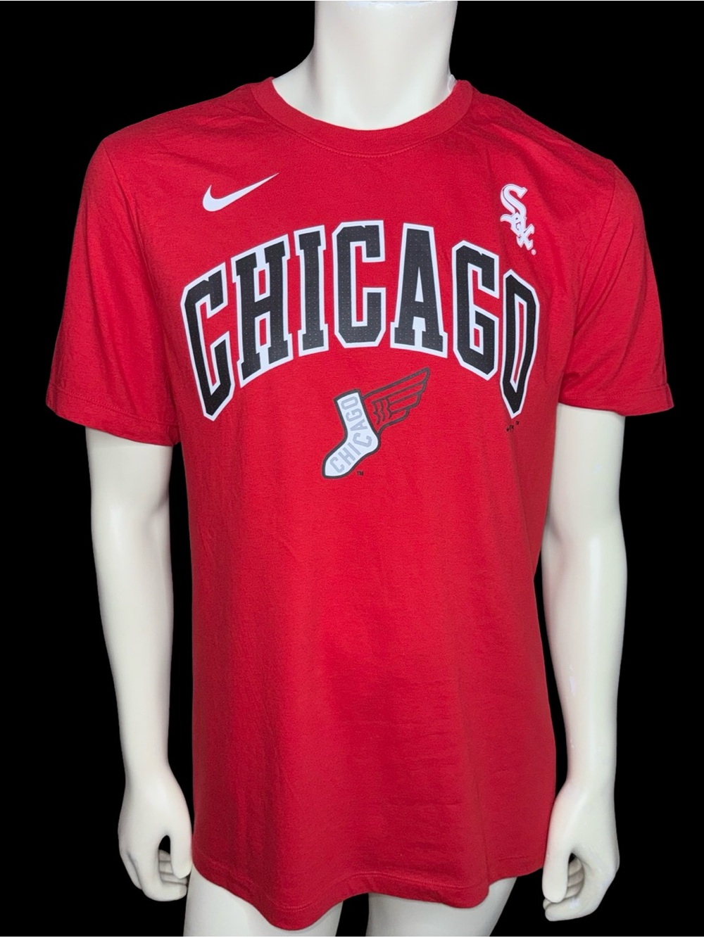 Nike Chicago White Sox City Red T-Shirt Red